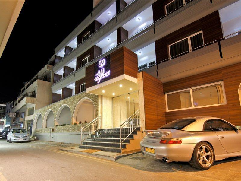 Achilleos City Hotel Larnaca Exterior foto